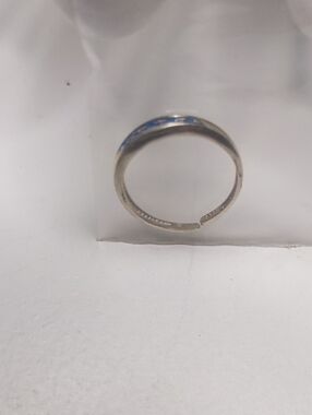 Sterling Silver Adjustable Channel Set Anywhere Ring